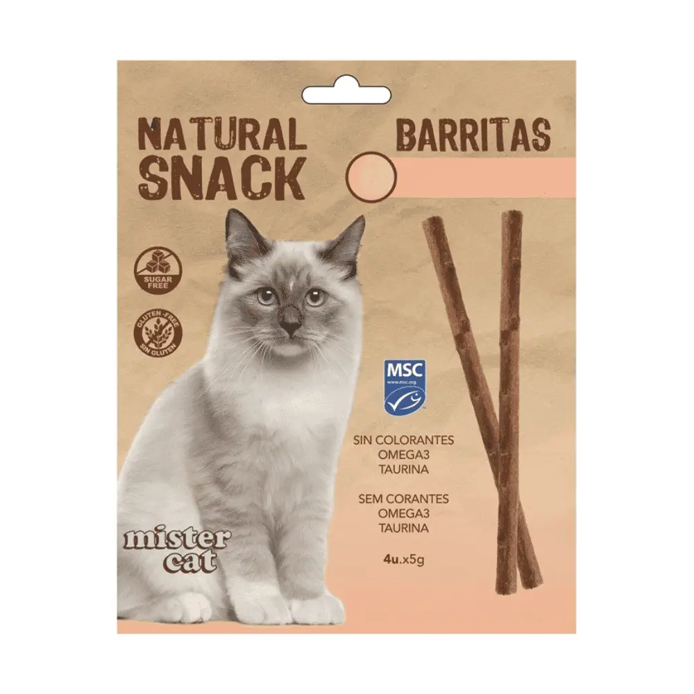 Snacks para gatos en oferta